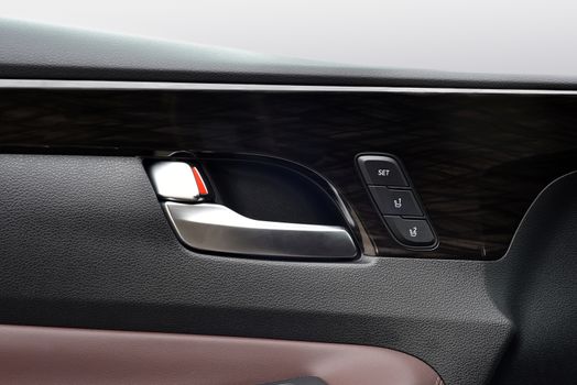 car door handles and electric detail