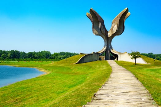 Jasenovac WWII memorial
