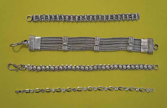 Kazakh old bracelets