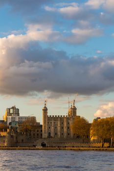 Tower of London at sunset, England, Famous Place, International 