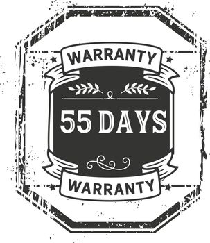 55days warranty illustration