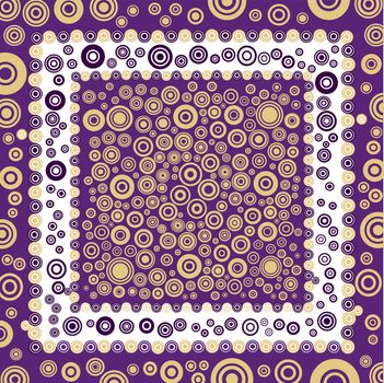 Abstract artistic design pattern