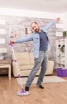 Mopping and housekeeping