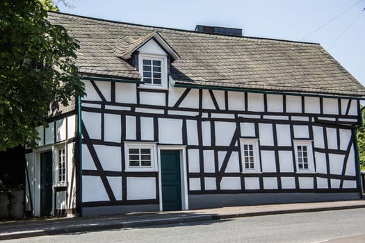Half-timbered houses in the old town of Freudenberg