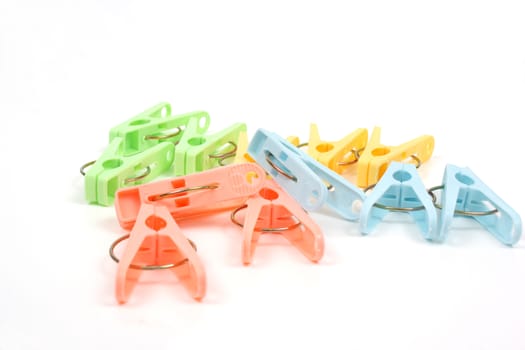 Color clothes-pegs