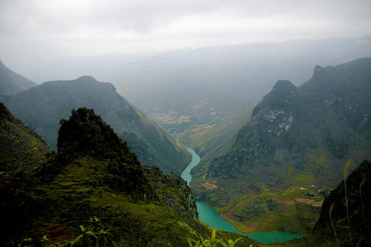 Karst mountains of Ha giang, Vietnam