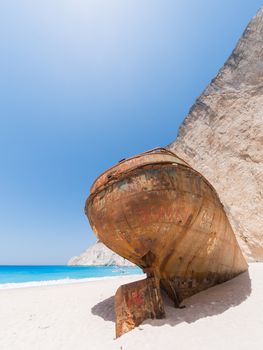 The famous Shipwreck beach Zakynthos 