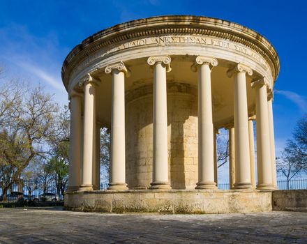 The Maitland Rotunda in Kerkyra, Greece