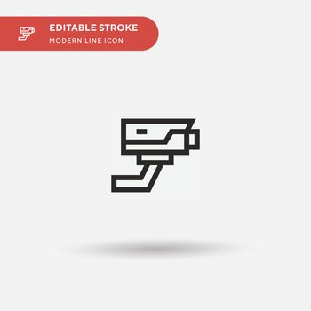 Smarthome Simple vector icon. Illustration symbol design templat