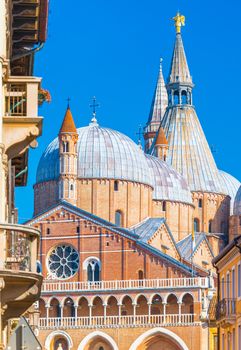 Padova (Padua) - February 2017, Italy: The Basilica of Saint Anthony of Padua (Basilica di Sant'Antonio di Padova)