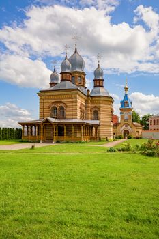 The Orthodox Church of The Holy Spirit in the The Holy Spirit Mens Monastery, Jekabpils, Latvia