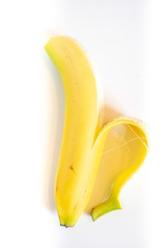 A Peeled Back Banana