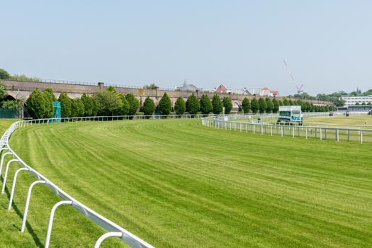 Horse racetrack sections