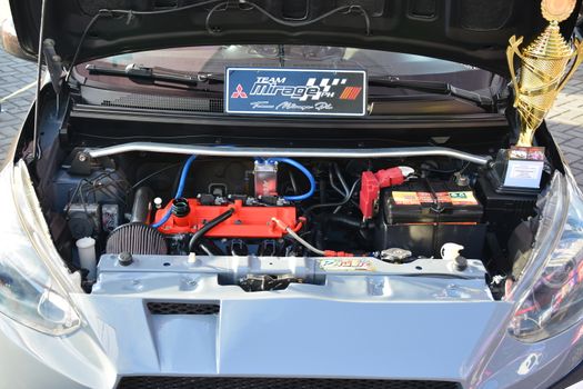 Mitsubishi mirage hatchback motor engine at Bumper to Bumper car