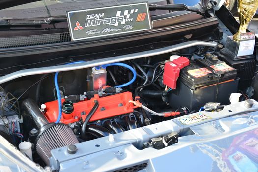 Mitsubishi mirage hatchback motor engine at Bumper to Bumper car
