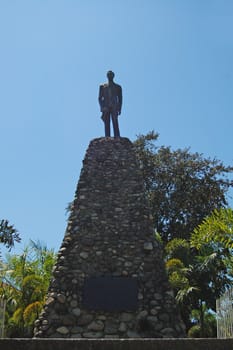 Marcos monument in Batac, Ilocos Norte, Philippines