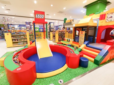 Editorial: Lego shopping mall, Bangkok, Thailand, 2nd September
