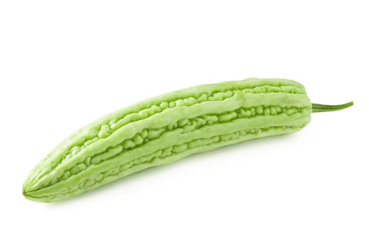 Bitter melon isolated on a white background