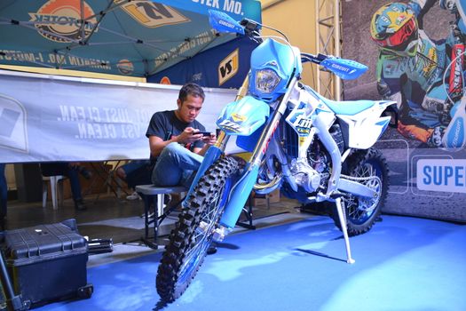 TM Racing motorcycle at 2nd Ride Ph in Pasig, Philippines
