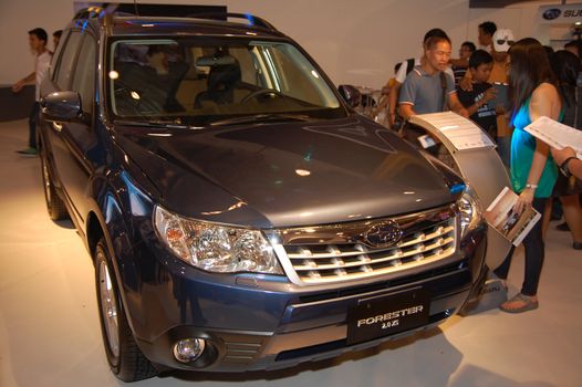 Subaru forester at 8th Manila International Auto Show in Pasay, 