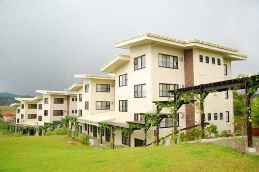 Center for Community Transformation (CCT) dormitory facade in Ta