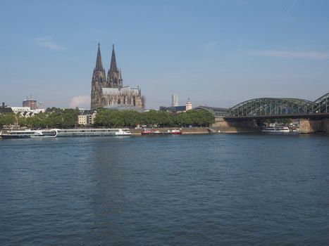View of the city of Koeln