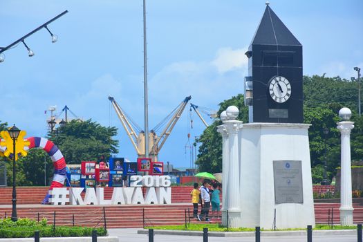 Centennial or Memorial clock in Manila, Philippines