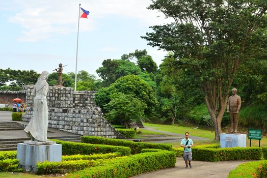 Filipino Heroes Memorial at Corregidor island in Cavite, Philipp