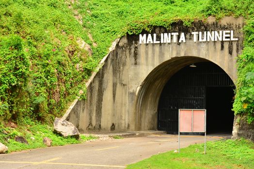 Malinta tunnel at Corregidor island in Cavite, Philippines