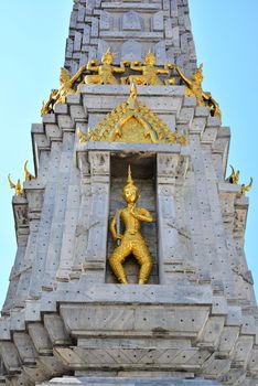 Phra Prang tower at Wat Pho in Bangkok, Thailand