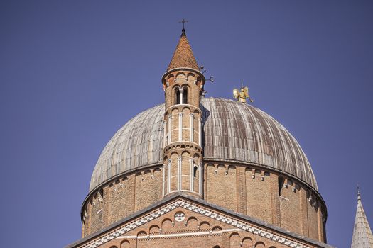 Detail of a St Anthony Cathedral in Padua, Italy 2