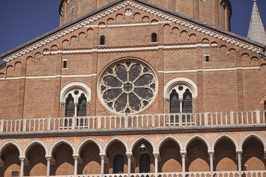 Detail of a St Anthony Cathedral in Padua, Italy