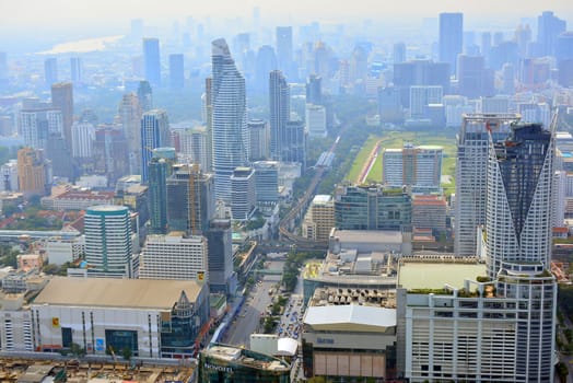 Overview of Bangkok City in Bangkok, Thailand