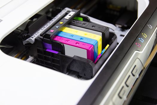 An ink cartridge or inkjet cartridge is a component of an inkjet