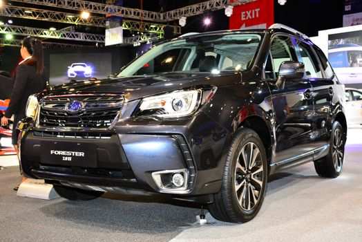 Subaru forester at Manila International Auto Show in Pasay, Phil