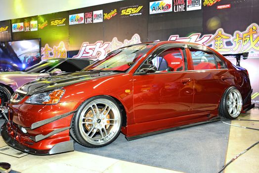 Honda civic at Manila International Auto Show in Pasay, Philippi