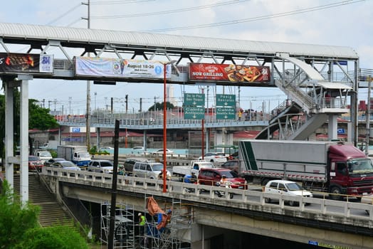 Marcos highway and bridge in Marikina, Philippines