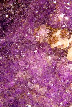 Amethyst, gemstone druse for stone healing