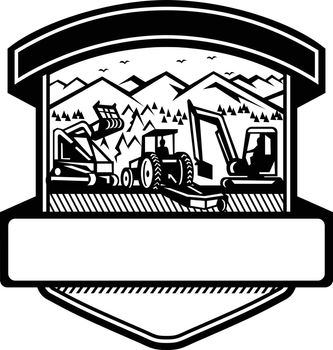Tree Mulching Bush Hogging Excavation Services Badge