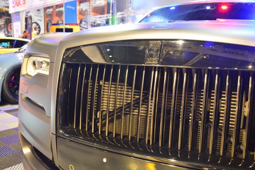 Rolls Royce phantom at Manila Auto Salon car show in Pasay, Phil