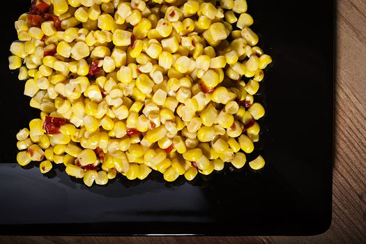 Canned Corn with Pepper