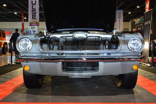 1965 Ford Mustang Fastback at 25th Trans Sport Show in Pasay, Ph