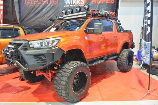 Ford Ranger Raptor pick up at Manila Auto Salon