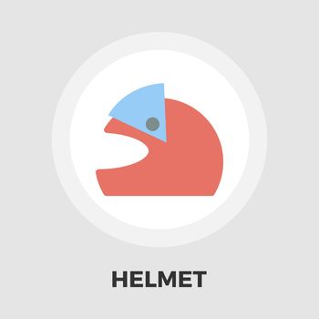 Motorcycle Helmets flat icon