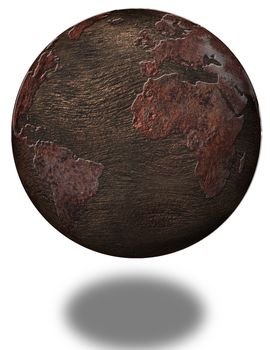 Rusted Planet Earth