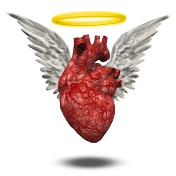 Angellic or innocent heart