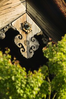 Japan Kyoto Tenryuji Temple architectural detail close-up