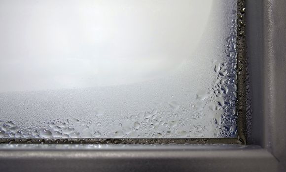 Winter window condensation