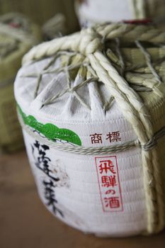 Japan Takayama Sake barrel