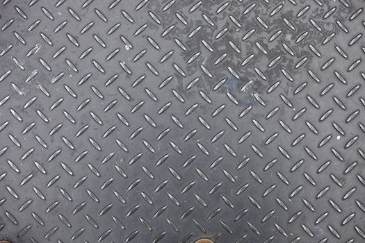 Full frame shot of gray metal wall
